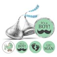 thumbnail image 1 of Darling Souvenir It's A Boy Stickers Candy Chocolate Labels 190 Pcs Party Fabor-Mint, 1 of 2