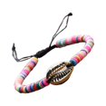 thumbnail image 3 of 1 Ensemble de Bracelets Tressés Faits à la Main Bracelet Confortable Exotique Ado Bracelets Tressés en Résine Colorée Accessoire de Mode pour Filles pour Robe Quotidienne Coloré Or, 3 of 8