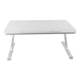 thumbnail image 2 of Portable Laptop Bed Table with Foldable Legs Aluminum Alloy, Rotating Desktop, Large Space, Minimalist Design for Writing Working Reading Eating, 2 of 7