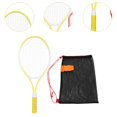 thumbnail image 4 of Almencla 21 inch Tennis Racket for Kids Nonslip Grip Tennis Racquet Recreational with Drawstring Bag Equipment for Park Beach Practice Yellow, 4 of 8