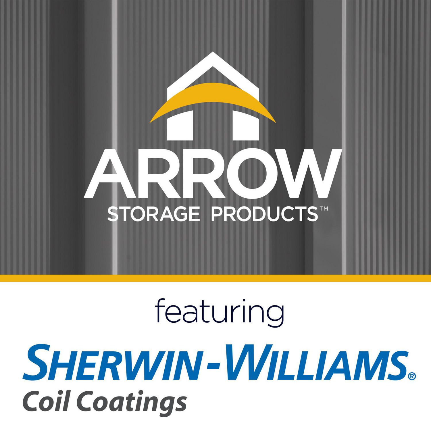 Arrow Classic Steel Storage Shed, 8x8, Charcoal