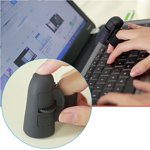PEONAVET Wireless Mouses Wireless Mouses High Speed Wireless Finger Mouse Mini 2.4GHz USB Wireless Lazy Finger Rings Optical Mouse 1600dpi for PC Laptop Desktop
