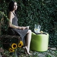 thumbnail image 3 of Jaxx Spring Outdoor Ottoman, Lime, 3 of 3