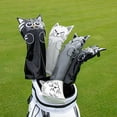 thumbnail image 2 of pitrice Golf Head Covers Mallet Putter Professionals Outdoor Training Equipment 5 Fairwaywood Black, 2 of 5