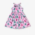 thumbnail image 5 of Disney Robes pour Filles Minnie Robe Débardeur Mode à Col Licou à Motif Floral Tenues d'Été Tailles 2-6, 5 of 5