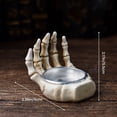 thumbnail image 4 of Skeleton Candlestick Decoration Ghost Festival Horror Decoration Skeleton Candlestick Suit Skeleton Hand, 4 of 9