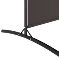 thumbnail image 5 of vidaXL 2-Panel Room Divider Brown 348x180 cm Fabric, 5 of 5