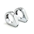 thumbnail image 3 of Krator Chrome Turn Signal Fork Clamp Kit 41mm Compatible with Harley Davidson Softail Heritage Classic, 3 of 5