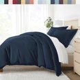 thumbnail image 1 of ienjoy Home and Ultra Soft Set, Duvet Cover, Navy, Twin, 1 of 4