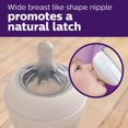 thumbnail image 3 of Philips Avent Biberon Natural pour Bébé, Transparent, Biberon de 9 Oz, SCF013/17, 3 of 8