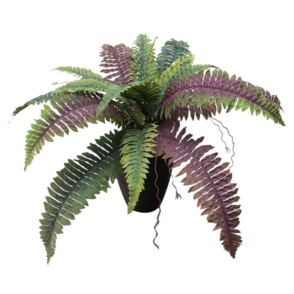 FUYPSE 2026 New Arrivals UV Resistant Lifelike Artificial Boston Fern, Artificial Ferns for Outdoors Large, Faux Ferns Fake Ferns Artificial Plants, Faux Boston Ferns for Outdoor Planter