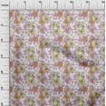thumbnail image 3 of oneOone Velvet Light Green Fabric Asian Floral Craft Projects Decor Fabric Printed By The Yard 58 Inch Wide, 3 of 4