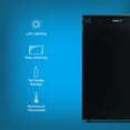 thumbnail image 4 of Danby DAR026A1BDD 2.6 cu. ft. Compact Fridge in Black, 4 of 5
