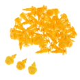thumbnail image 4 of relayinert 50pieces Integration Tail Door Panel Clips For Grand 6502991 For Door Panels Style A 5Set, 4 of 6
