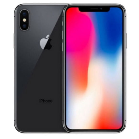 Restored Apple iPhone X 64GB Unlocked GSM Phone w/ Dual 12MP Camera - Space Gray - B Grade Used [Refurbished]