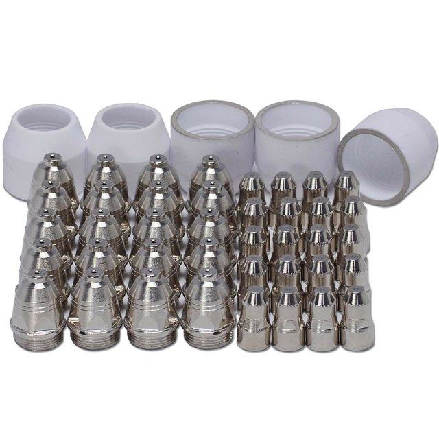 45pcsP-80 pour Buse d'Électrode à Plasma Panasonique 1.5 100Amp Torche de Découpe Plasma