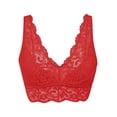 thumbnail image 4 of MIASHUI Bras for Women Lace Bra No Underwire Back Underwear, 4 of 5