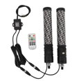 thumbnail image 2 of 2pcs RGB LED Whip Light, LED Whip Light with App and Remote Control, IP67, 279 RGB LEDs 360 Degree Illumination, 366 Modes Chasing Lighted Whips for UTV ATV Off Road Sand Truck, 2 of 7
