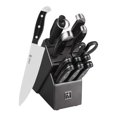 thumbnail image 1 of HENCKELS Statement Bloc de Couteaux de 13 Pcs, Noir, 1 of 5