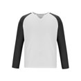 thumbnail image 4 of Birdeem Chandail Décontracté pour Hommes, Couleur Unie, Manches Longues, Col en V, 4 of 4