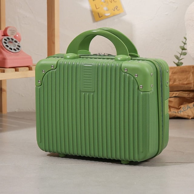 14 inch Mini Travel Suitcase Cosmetic Box Hand Luggage Organizer Makeup Case Small Password Box Boarding Case 11