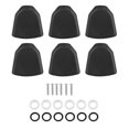 thumbnail image 2 of Guitar Tuning Peg Button, 6 PCS Guitar Machine Heads Button Sturdy Acrylic Tuning Peg Button Replacement Guitar Accessory for Guitar, 2 of 7