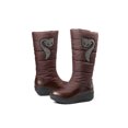 thumbnail image 4 of Bottes de Neige Chaudes Épaisses en Duvet Chaussures de Neige Hautes pour Femmes Mode Automne en Liquidation, 4 of 8