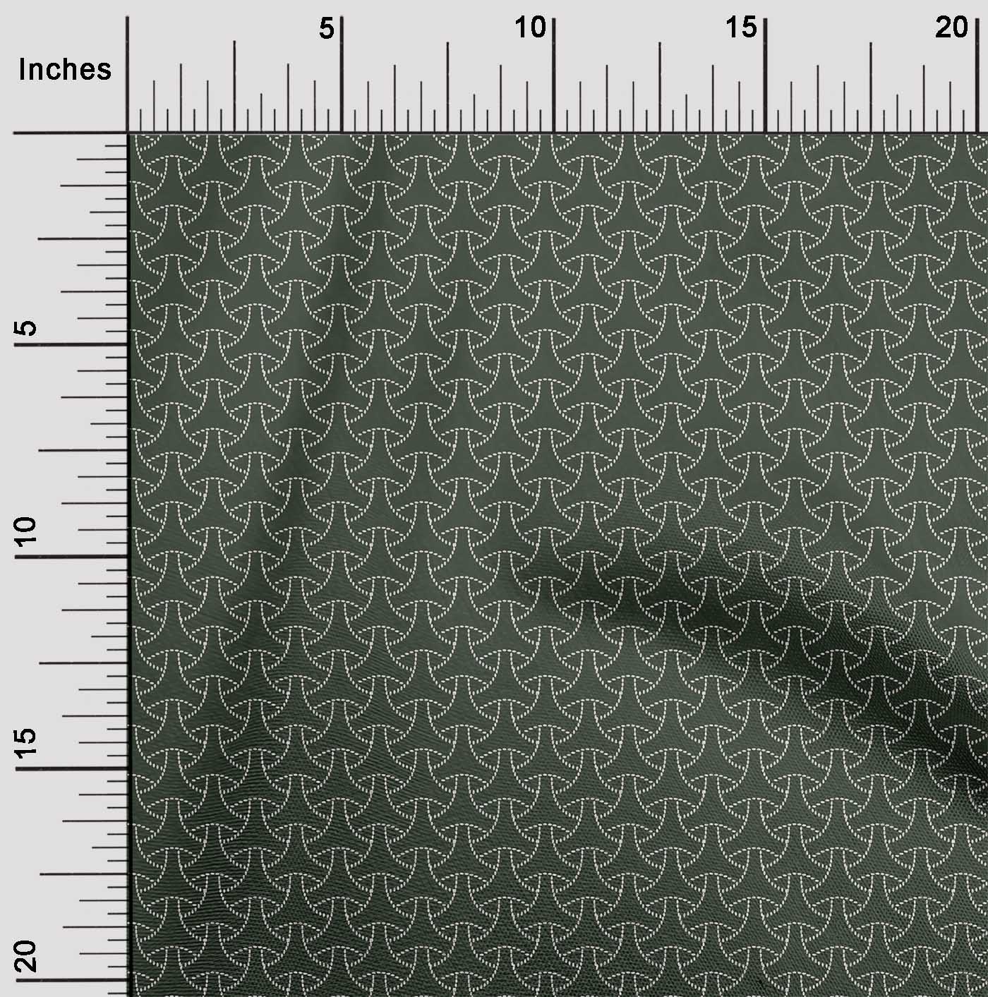 oneOone Cotton Flex Fabric Shapes Geometric Sashiko Print Fabric by Yard 40 Inch Wide