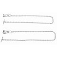 thumbnail image 5 of Chaîne de Serrure en Acier Inoxydable, 2pcs Serrure Colliers Serrure en Acier Inoxydable Colliers Serrure Étrangleurs Finement Réglés Performance, 5 of 5