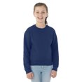 thumbnail image 1 of Jerzees Youth NuBlend Crew Neck Sweatshirt, L, J Navy, 1 of 3