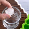 thumbnail image 3 of 2 PCS Premium Ice Cube Trays,Silicone Ice Cube Molds with Sealing Lid, 74-Ice Trays, Reusable, Safe Hexagonal Ice Cube Molds, for Chilled Drinks, Whiskey, Cocktail, Food, 3 of 7