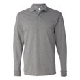 thumbnail image 1 of SpotShield 5050 Long Sleeve Polo, M, Oxford, 1 of 1