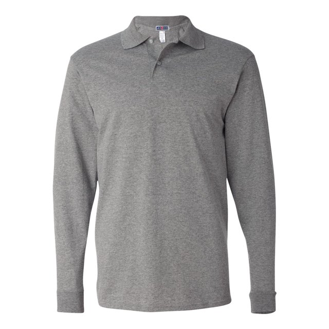 SpotShield 5050 Long Sleeve Polo, M, Oxford