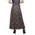 thumbnail image 4 of Moomaya Jupe Longue Imprimée en Rayonne pour Femmes Grande Taille, Jupe Maxi à Taille Nouée, 4 of 6