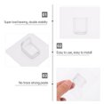 thumbnail image 3 of 24Pcs Self Adhesive Shelf Supports Punch Free Shelf Pegs, 3 of 8