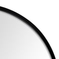 thumbnail image 3 of Hometrends Miroir Aluminum Curb , Pleine Longueur, 22x58 po., Miroir à Bord Supérieur Arqué, Finition Noir Brossé, Miroir de Décoration d'Intérieur, avec Cadre. À Accrocher ou à Poser Contre le Mur., 3 of 5
