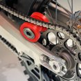 thumbnail image 3 of Unique Bargains 2 Pcs 10mm Drive Chain Pulley Chain Adjustment Tensioner Rubber Wheel Guide for Motorcycle ATVs Red, 3 of 7