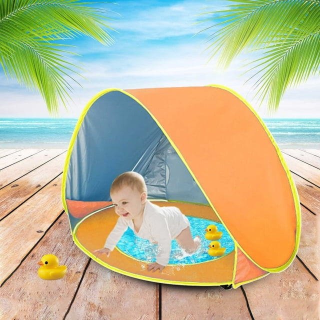 Baby Beach Tent With Pool News 2022 Easy Fold And Unique Sea World Baby Tent