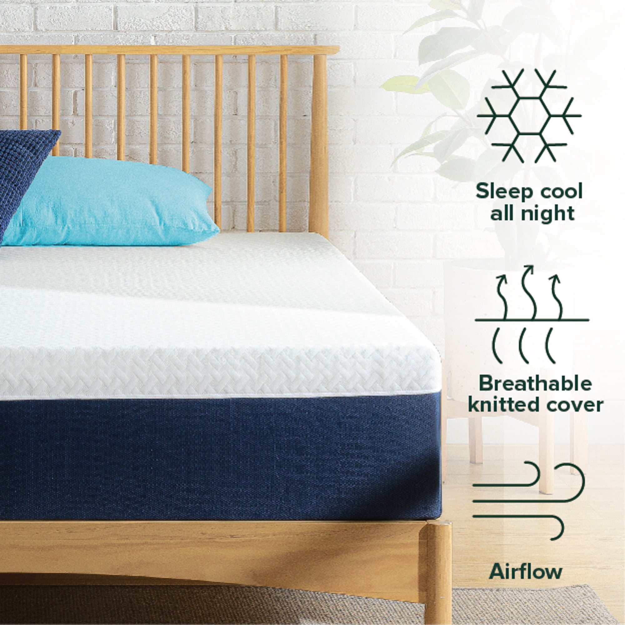 Matelas hybride Zinus Cooling Comfort de 12 pouces