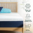 thumbnail image 4 of Matelas hybride Zinus Cooling Comfort de 8 pouces, 4 of 11