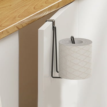 Meitianfacai Toilet Tissue Holders Wall Mounted Toilet Tissue Holders Bathroom Toilet Cabinet Door Non Perforated Wrought Iron
