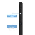 thumbnail image 4 of onn Magnetic Compatible Rugged Phone Case with Kickstand for Samusung Galaxy S26 - Black, 4 of 6