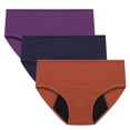 thumbnail image 1 of Erwazi Culottes Hipster Sans Coutures pour Femmes, Culottes Invisibles, Slip Doux Extensible, Bikini, Lot de 3, 1 of 9