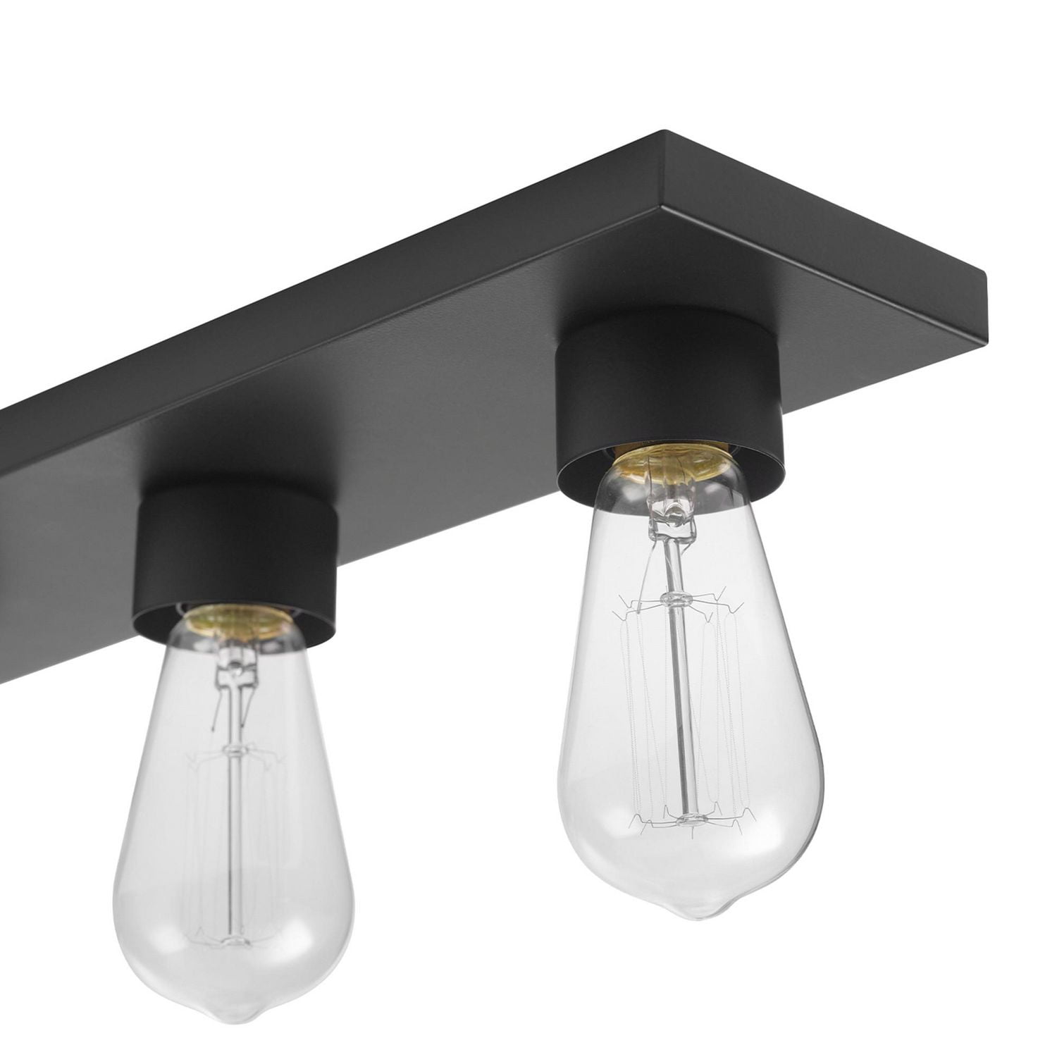 Applique murale à 5 ampoules Alden, noir mat
