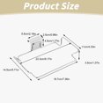 thumbnail image 3 of Stainless Garbage Bag Rack Over The Cabinet Trash Bag Holder Hanging Garbage Bags Holder For Kitchen Cabinets Doors And Cupboards(Hanging), 3 of 9