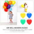 thumbnail image 5 of OULII 16 Pcs Blocs de Poids en Plastique Réutilisables de Couleurs Assorties pour Décorations de Ballons de Fête, 5 of 5