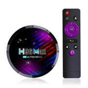 TFixol H96 Max X4 Android 11.0 Smart TV Box with Amlogic S905X4, Dual-Band WiFi, 4GB RAM, 32GB ROM, Bluetooth 4.0, 1000M LAN, 4K Output, Remote Included
