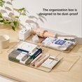 thumbnail image 3 of relayinert Drawer Storage Box Stationery Multi-purpose Cosmetics Sundries Organizer Tray Home Bedroom Kitchen School Classroom Medium 1Set, 3 of 6