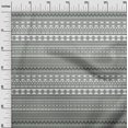 thumbnail image 2 of oneOone Viscose Chiffon Olive Green Fabric Aztec Tribal Sewing Material Print Fabric By The Yard 42 Inch Wide, 2 of 4