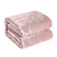 thumbnail image 3 of Grace Living Zymir Crushed Velvet Comforter Set - Channel Tufted, 3 of 5